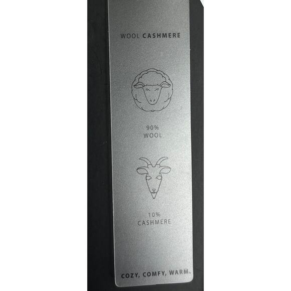 1-14 QI CASHMERE NWT Men's Cardigan Button Down Gray XXL - Picture 13 of 14